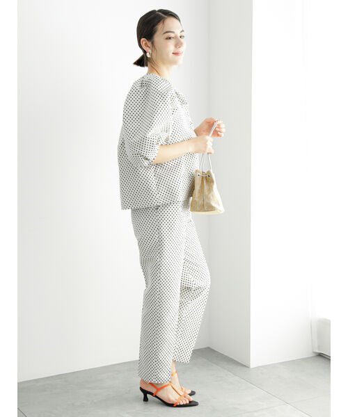 【松井愛莉着用】ドットジャカードペンシルパンツ（セットアップ可） 人気・おすすめ｜多用途・生活用品におすすめ 口コミ人気 即納 日本国内発送・信頼対応