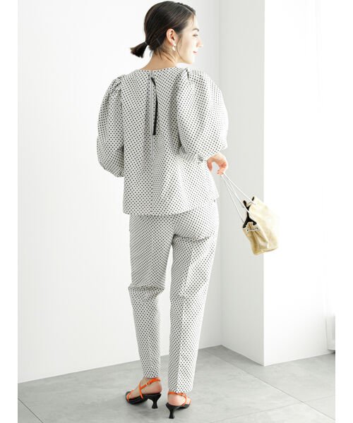 【松井愛莉着用】ドットジャカードペンシルパンツ（セットアップ可） 人気・おすすめ｜多用途・生活用品におすすめ 口コミ人気 即納 日本国内発送・信頼対応