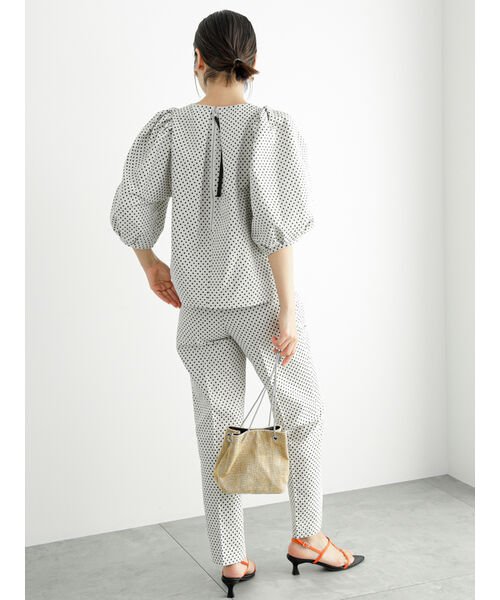 【松井愛莉着用】ドットジャカードペンシルパンツ（セットアップ可） 人気・おすすめ｜多用途・生活用品におすすめ 口コミ人気 即納 日本国内発送・信頼対応