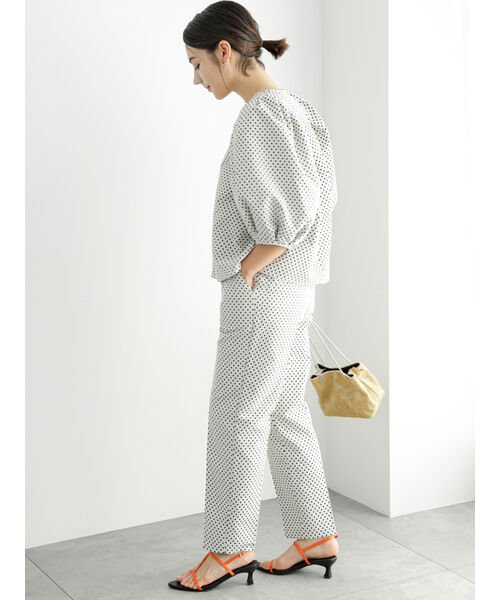 【松井愛莉着用】ドットジャカードペンシルパンツ（セットアップ可） 人気・おすすめ｜多用途・生活用品におすすめ 口コミ人気 即納 日本国内発送・信頼対応