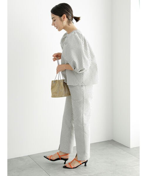 【松井愛莉着用】ドットジャカードペンシルパンツ（セットアップ可） 人気・おすすめ｜多用途・生活用品におすすめ 口コミ人気 即納 日本国内発送・信頼対応