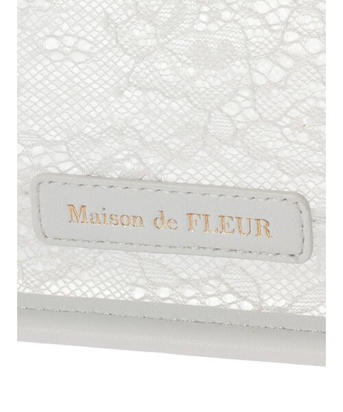 Maison de FLEUR(メゾンドフルール)/EC限定レースクリア2Wayトートバッグ/img08