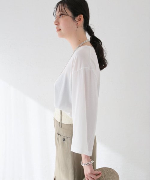 journal standard  L'essage (ジャーナルスタンダード　レサージュ)/【INSCRIRE /アンスクリア】Wide Sleeve Tee：Tシャツ/img05