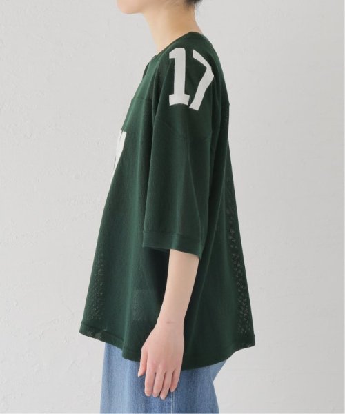 journal standard  L'essage (ジャーナルスタンダード　レサージュ)/【INSCRIRE /アンスクリア】Mesh Football Tee：カットソー/img07