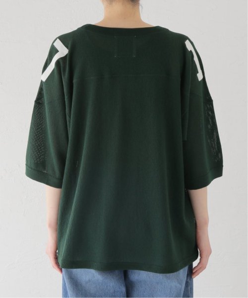 journal standard  L'essage (ジャーナルスタンダード　レサージュ)/【INSCRIRE /アンスクリア】Mesh Football Tee：カットソー/img08