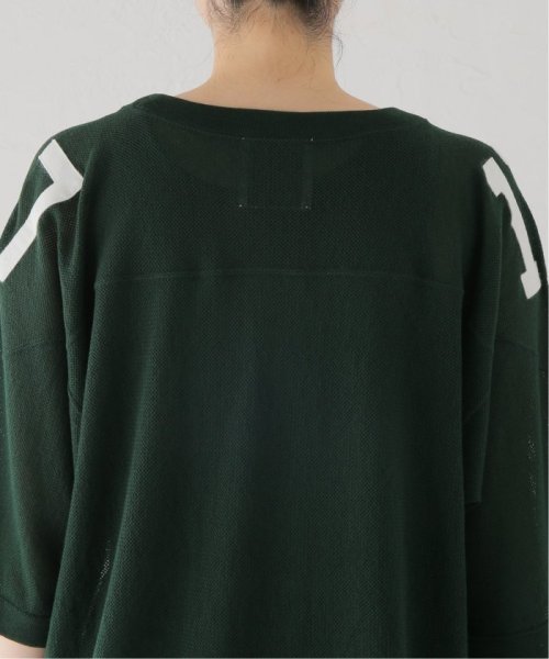 journal standard  L'essage (ジャーナルスタンダード　レサージュ)/【INSCRIRE /アンスクリア】Mesh Football Tee：カットソー/img10