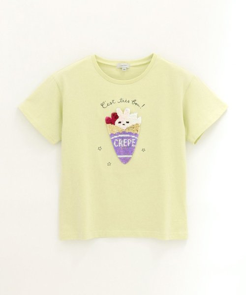 anyFAM（KIDS）(エニファム（キッズ）)/ミラクルスパンコール 半袖 Tシャツ/img17