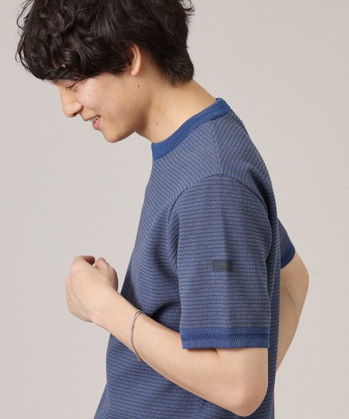 TAKEO KIKUCHI(タケオキクチ)/【Made in JAPAN】和紙 ボーダーニットTシャツ/img10