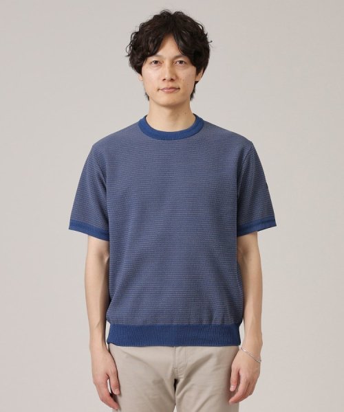 TAKEO KIKUCHI(タケオキクチ)/【Made in JAPAN】和紙 ボーダーニットTシャツ/img14