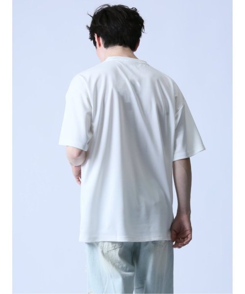 semanticdesign(セマンティックデザイン)/ボックスプリント クルーネック半袖Tシャツ メンズ Tシャツ カットソー カジュアル インナー トップス ギフト プレゼント/img02