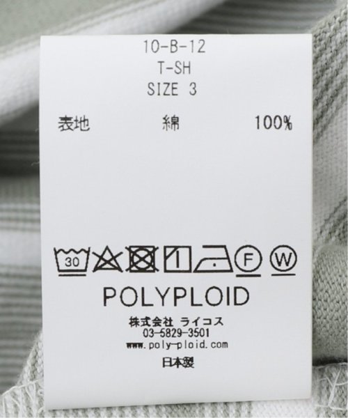 EDIFICE(エディフィス)/【POLYPLOID / ポリプロイド】T SHIRT B/img11