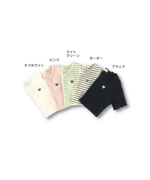 BRANSHES(ブランシェス)/【GOOD PRICE】ストレッチテレコ半袖Tシャツ/img02