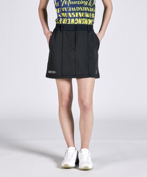 Munsingwear(マンシングウェア)/【ENVOY】ダンボールニットポンチハイブリッドスカート　(Mサイズ 40cm丈)/img01