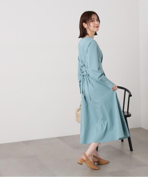 N Natural Beauty Basic(エヌナチュラルビューティベーシック)/ウエストタックキーネックワンピース《WEB限定商品》《S Size Line》/img50