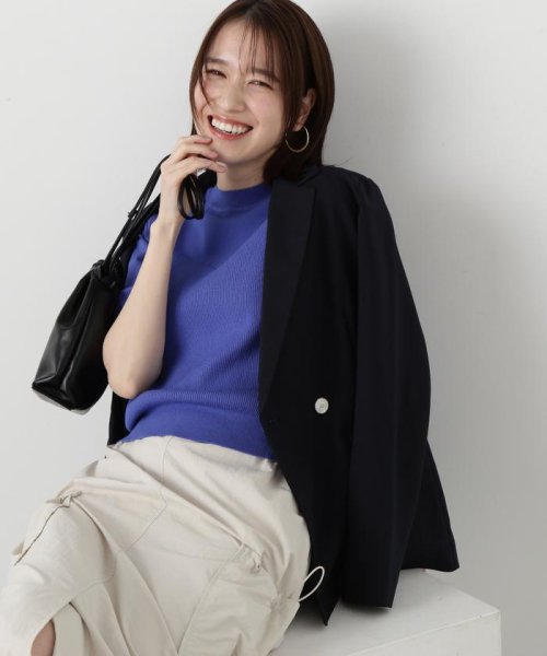 N Natural Beauty Basic(エヌナチュラルビューティベーシック)/マットウースストレッチコンパクトジャケット《S Size Line》/img19