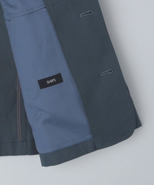 SHIPS: 高密度 コットンオックス ユーティリティ ジャケット テーラードジャケット N1631119376(12485円)