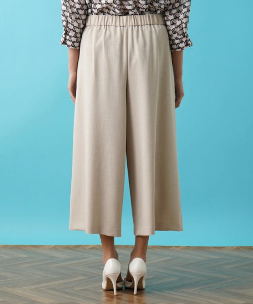 ワイドクロップドパンツ 