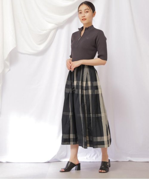 ハーフジップニットドッキングワンピース 予めご了承ください