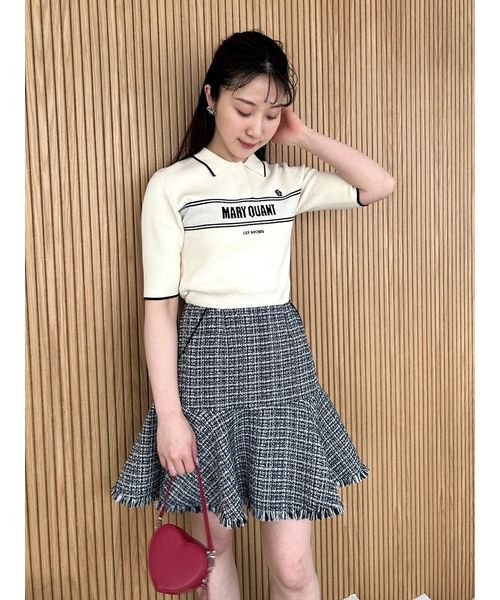 LILY BROWN×MARY QUANT】ポロニットプルオーバー(505959021)｜阪急 