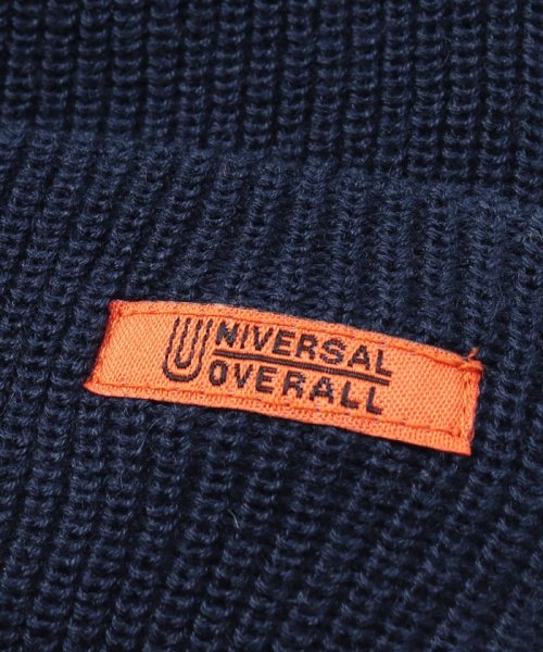 UNIVERSAL OVERALL(ユニバーサルオーバーオール)/【UNIVERSAL OVERALL / ユニバーサルオーバーオール】ハット ニットキャップ ニットワッチ ニット帽 帽子 ロゴ  24S8－UOD106SZ/img12