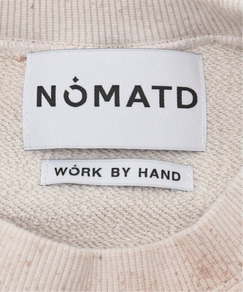 【NOMA t.d. / ノーマ ティーディー】Hand Dyed Twist Sweat NOMA ノーマ ティーディー