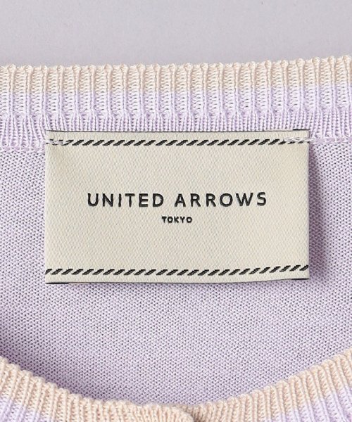 UNITED ARROWS(ユナイテッドアローズ)/コットンシルク 18G クルーネック カーディガン/img40