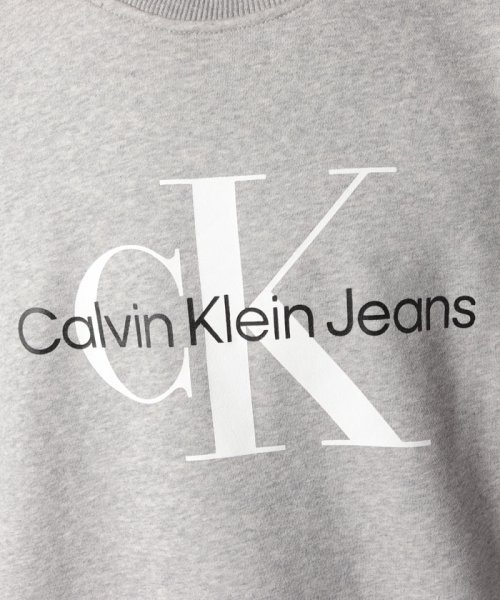 Calvin Klein(カルバンクライン)/【Calvin Klein / カルバンクライン】トップス トレーナー スウェット ロゴ 長袖 クルーネック ミディアム丈 プレゼント プリント 40GC200/img04