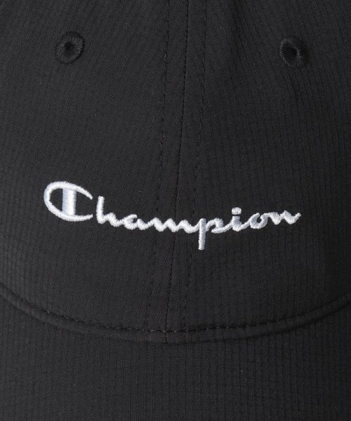 CHAMPION(チャンピオン)/【Champion / チャンピオン】キャップ 帽子 ベースボールキャップ コットン ツイル ロゴ 刺繍 ホワイト ブラック HH0601－590906/img03