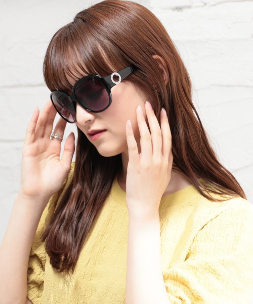 Honeys(ハニーズ)/プラメタルリングサングラス 眼鏡 サングラス ファッション眼鏡 カラーレンズ /img01