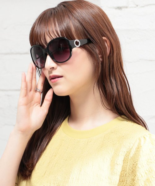 Honeys(ハニーズ)/プラメタルリングサングラス 眼鏡 サングラス ファッション眼鏡 カラーレンズ /img03
