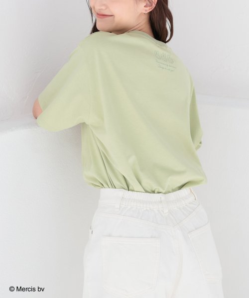Honeys(ハニーズ)/ミッフィー／ゆるＴシャツ トップス Tシャツ レディース 白 半袖 ゆったり UVカット /img19