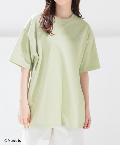 Honeys(ハニーズ)/ミッフィー／ゆるＴシャツ トップス Tシャツ レディース 白 半袖 ゆったり UVカット /img29