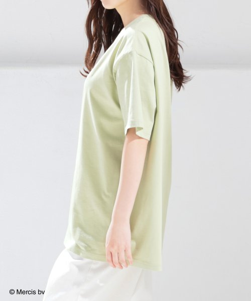 Honeys(ハニーズ)/ミッフィー／ゆるＴシャツ トップス Tシャツ レディース 白 半袖 ゆったり UVカット /img30