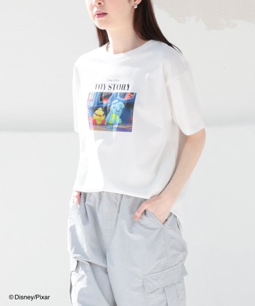 Honeys(ハニーズ)/トイ・ストーリー／ゆるＴ トップス Tシャツ カットソー 半袖 イラストプリント /img02