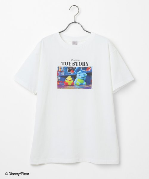 Honeys(ハニーズ)/トイ・ストーリー／ゆるＴ トップス Tシャツ カットソー 半袖 イラストプリント /img04