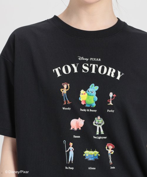 Honeys(ハニーズ)/トイ・ストーリー／ゆるＴ トップス Tシャツ カットソー 半袖 イラストプリント /img08