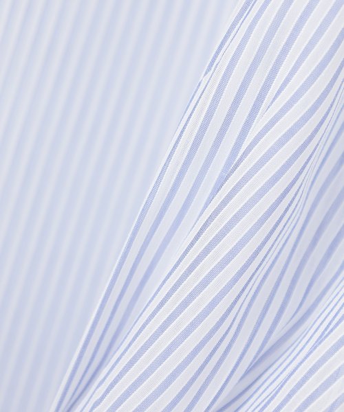 Honeys(ハニーズ)/肩リボンシャツ トップス シャツ レディース 白 ストライプ ガーリー シアー素材 /img21
