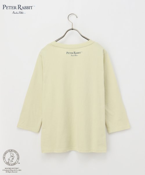 Honeys(ハニーズ)/ピーターラビット(TM)／Ｔシャツ トップス Tシャツ カットソー ロンT 7分袖 /img16