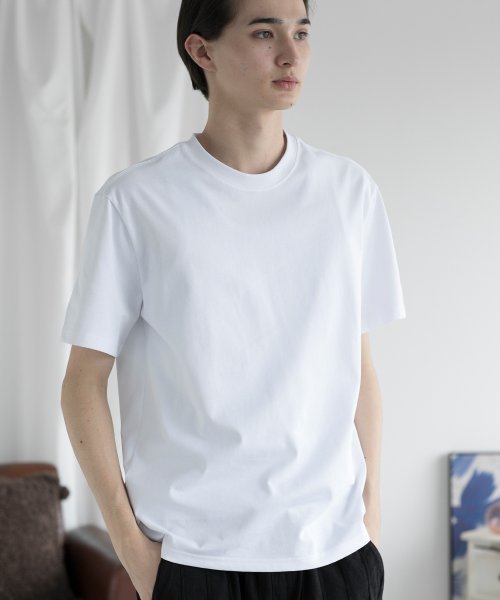 aimoha(aimoha（アイモハ）)/aimoha men HEAVY COTTON BASIC TEE ベイシックTシャツ/img01