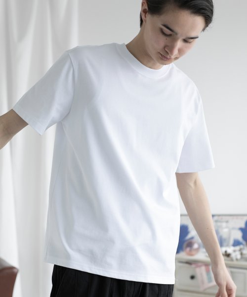 aimoha(aimoha（アイモハ）)/aimoha men HEAVY COTTON BASIC TEE ベイシックTシャツ/img02