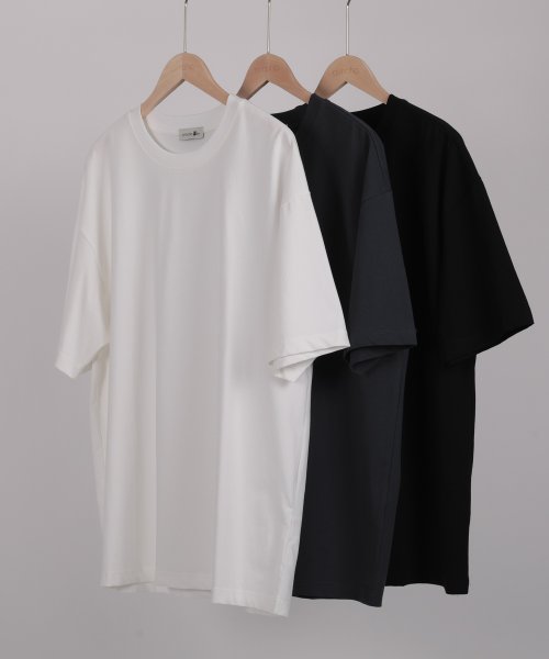 aimoha(aimoha（アイモハ）)/aimoha men HEAVY COTTON BASIC TEE ベイシックTシャツ/img24