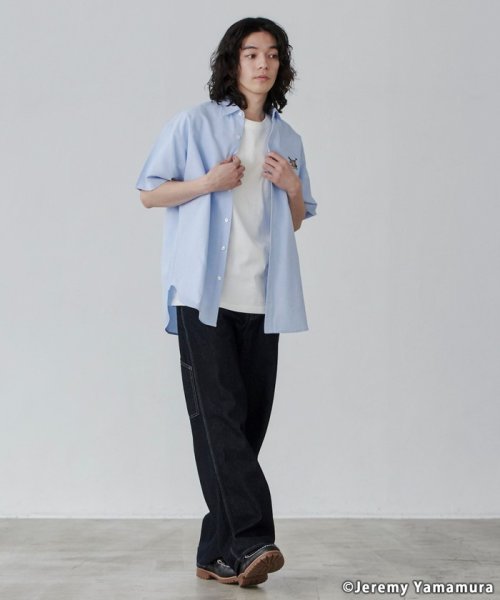 coen(coen)/Jeremy Yamamura×コーエン　グラフィック刺繍半袖シャツ/img10