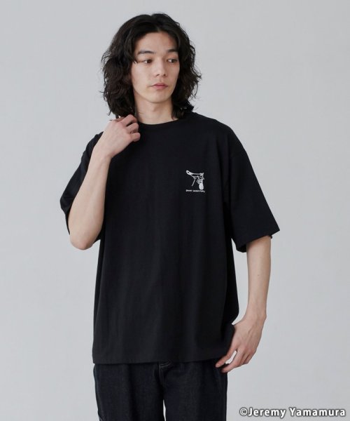 coen(coen)/Jeremy Yamamura×コーエン　グラフィックプリントTシャツ/img10