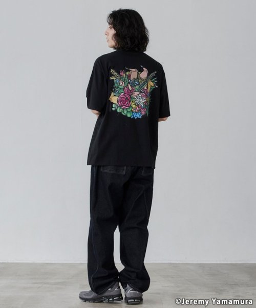 coen(coen)/Jeremy Yamamura×コーエン　グラフィックプリントTシャツ/img11