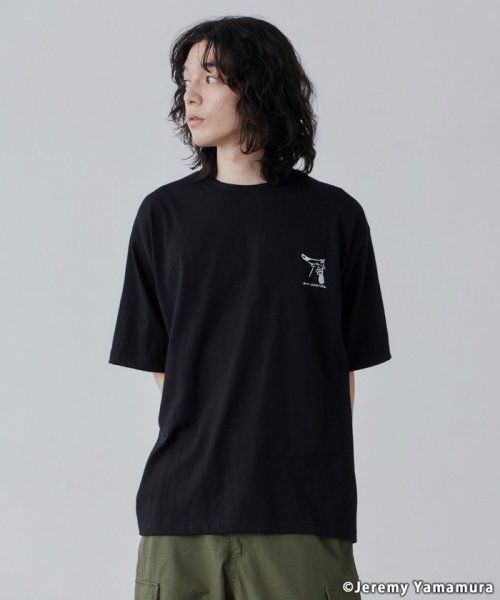 coen(coen)/Jeremy Yamamura×コーエン　グラフィックプリントTシャツ/img18