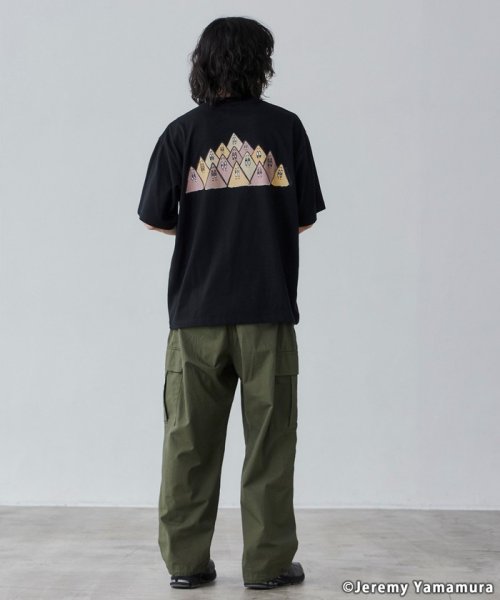 coen(coen)/Jeremy Yamamura×コーエン　グラフィックプリントTシャツ/img19