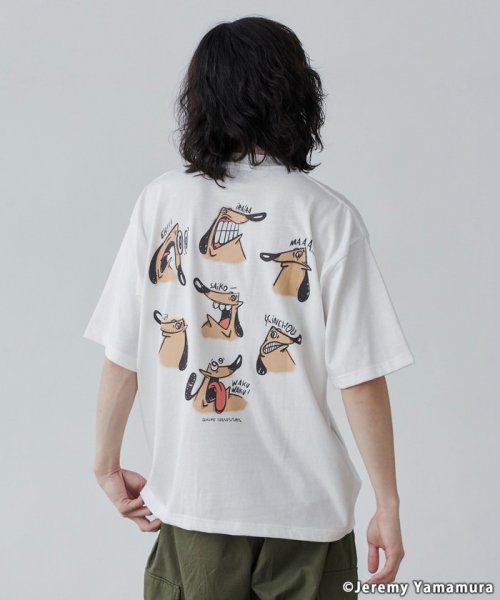 coen(coen)/Jeremy Yamamura×コーエン　グラフィックプリントTシャツ/img20