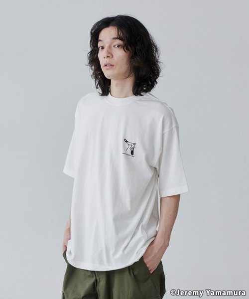 coen(coen)/Jeremy Yamamura×コーエン　グラフィックプリントTシャツ/img22