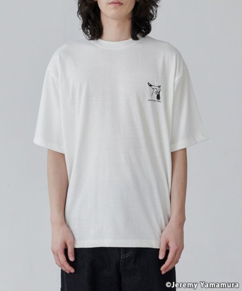 coen(coen)/Jeremy Yamamura×コーエン　グラフィックプリントTシャツ/img28