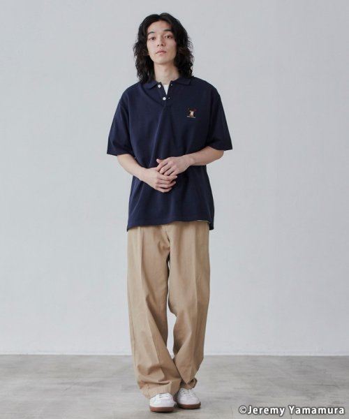 coen(coen)/【WEB限定】Jeremy Yamamura×コーエン　グラフィック刺繍ポロシャツ/img13